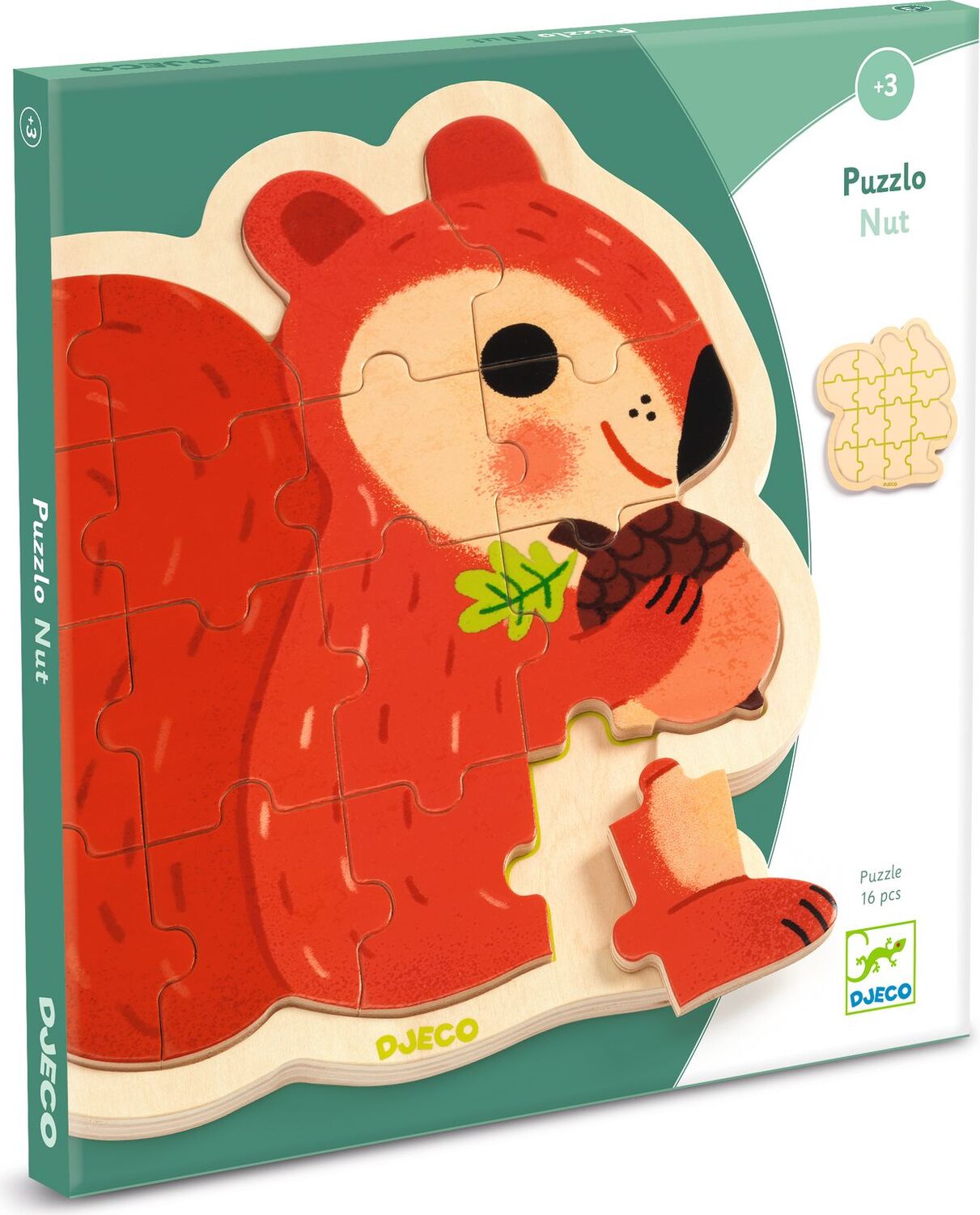 Puzzlo Nut Wooden Puzzle